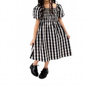 NEW TANYA TAYLOR katie dress in black/ ivory